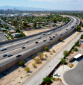 aerial photo of freeway for construction